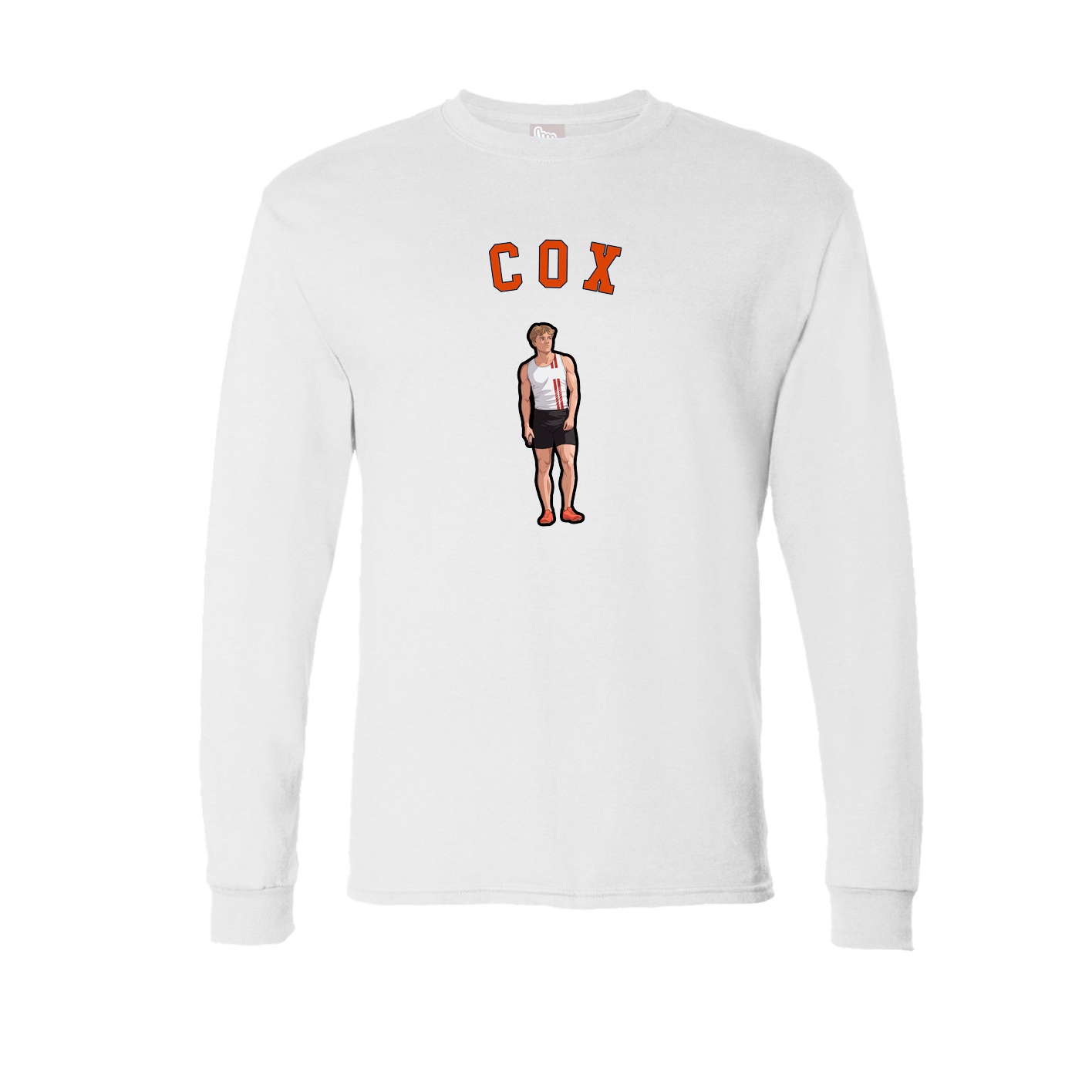 Long Sleeve Tee — Shirsey Arch in White