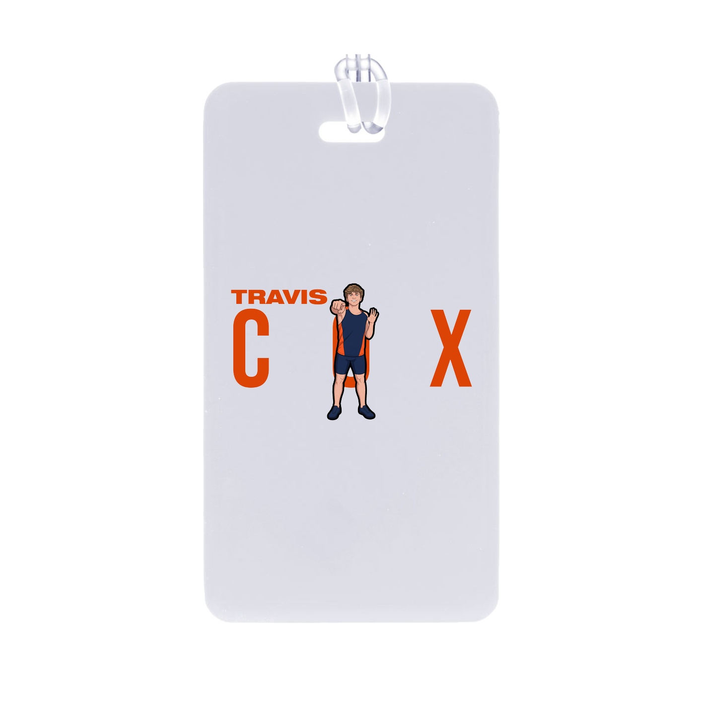 Bag Tag — Player Name in Classic