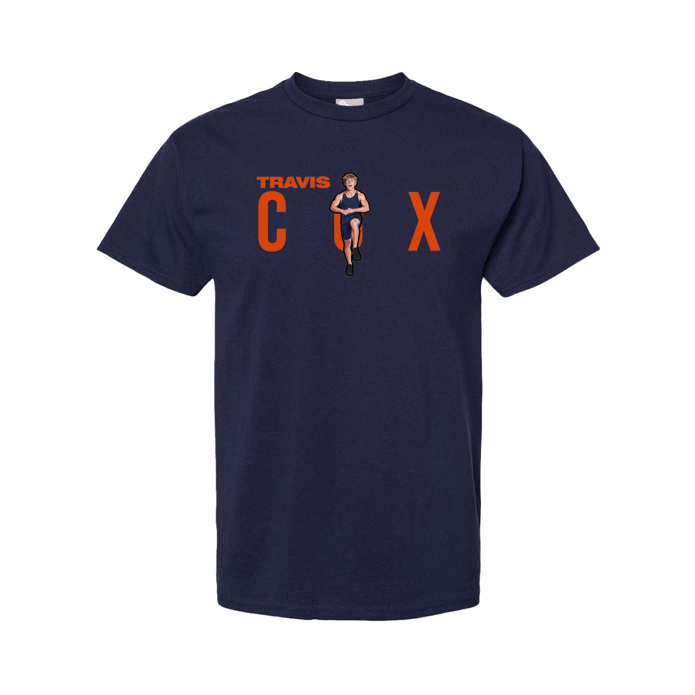 Tee — Player Name in Navy