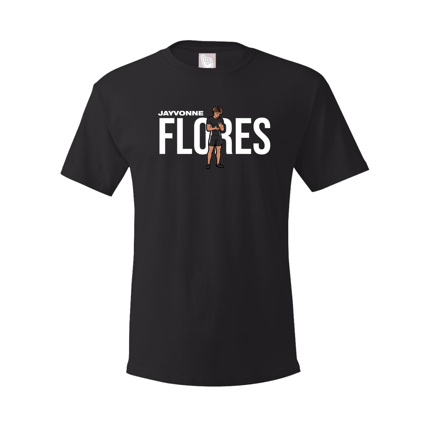 Youth Tee — Player Name in Black