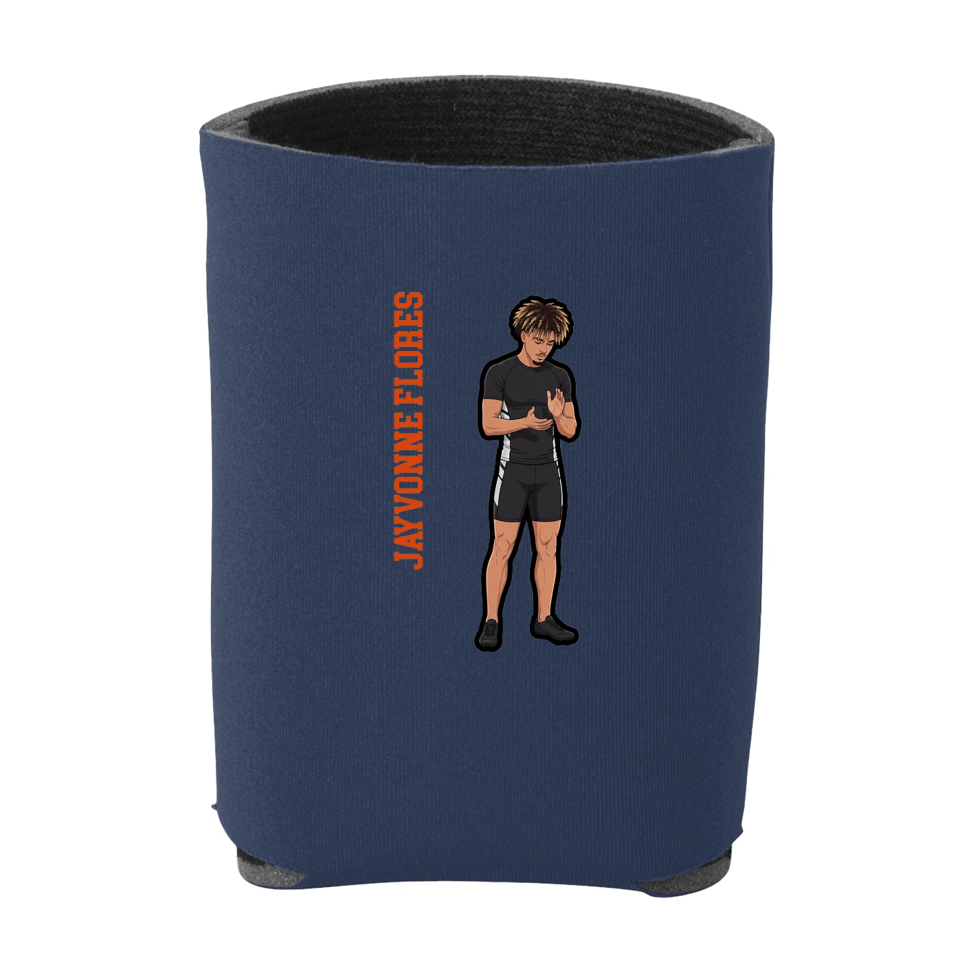Can Holder — Name Vertical in Navy