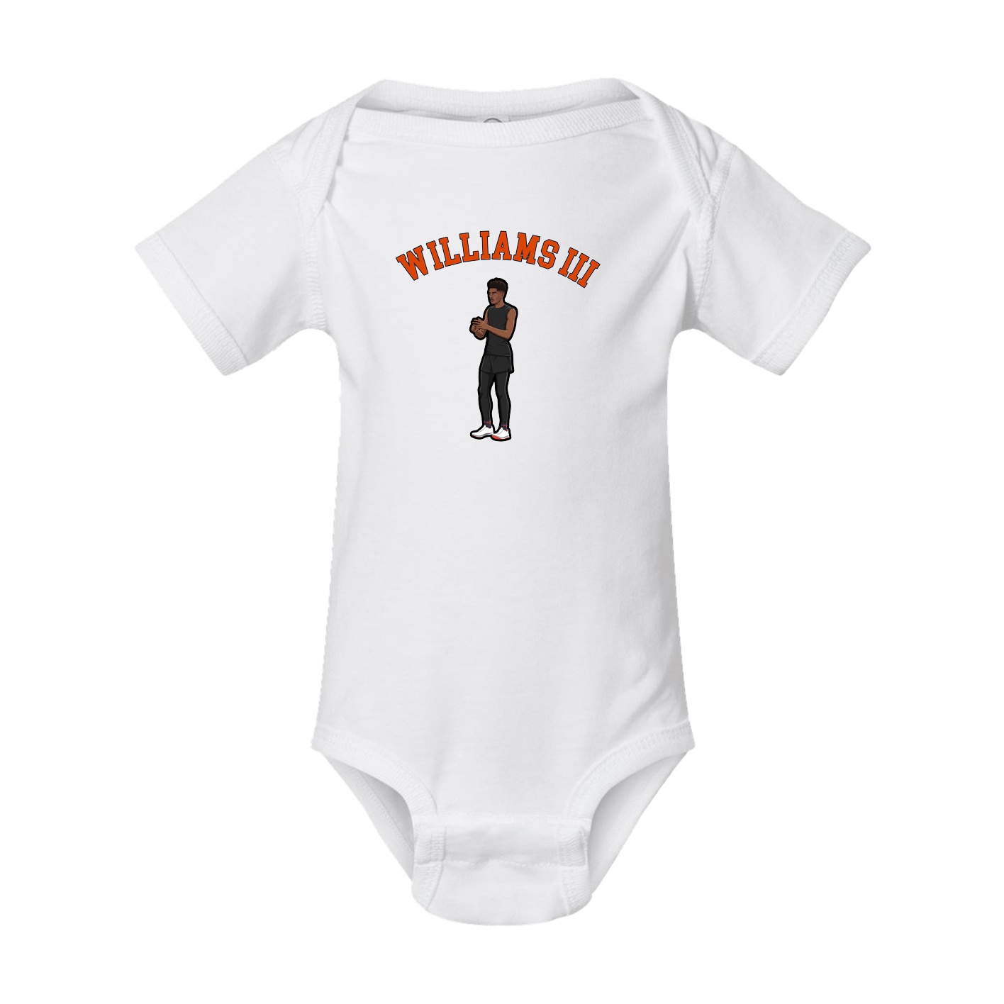 Baby Onesie — Shirsey Arch in White