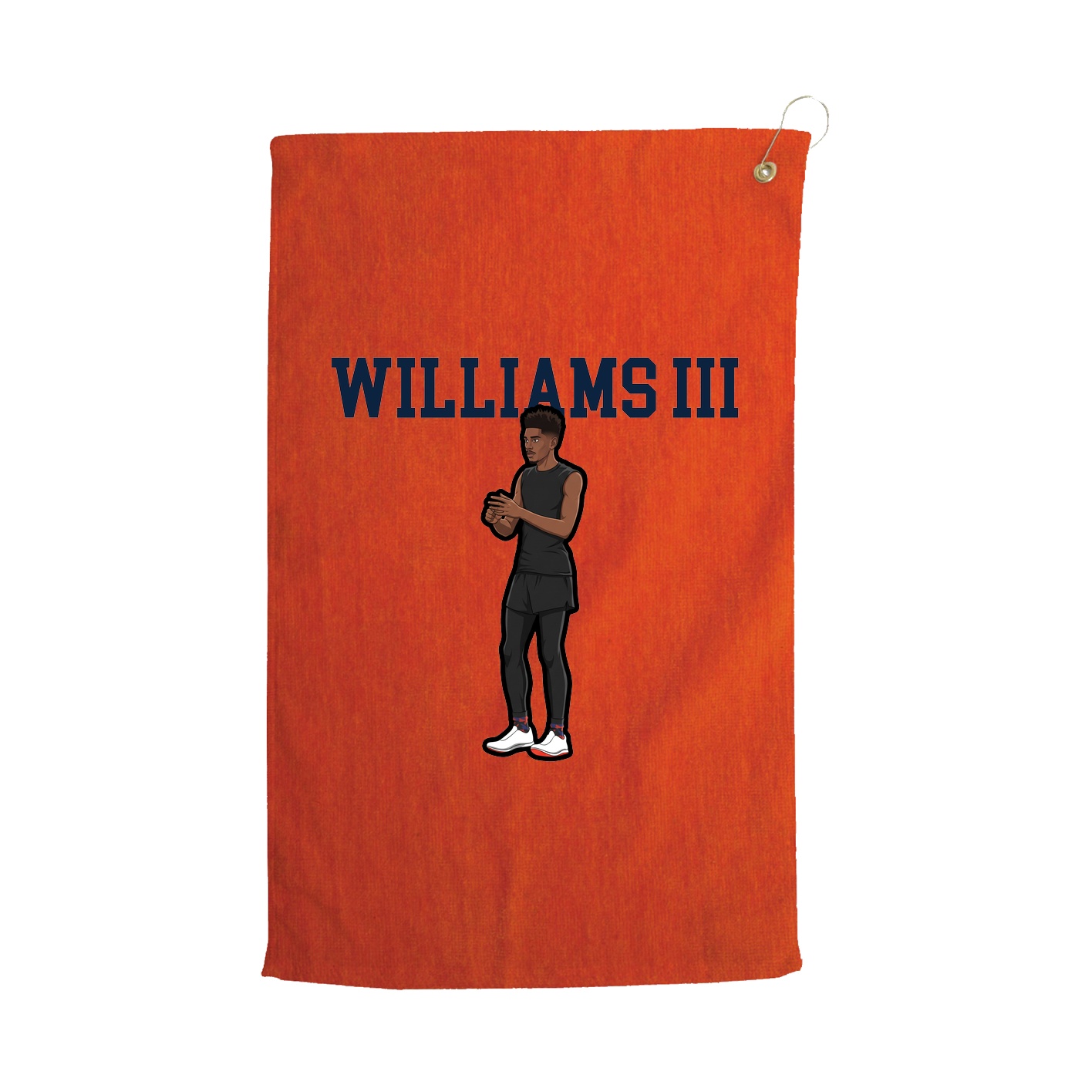 Golf Towel — Shirsey in Orange