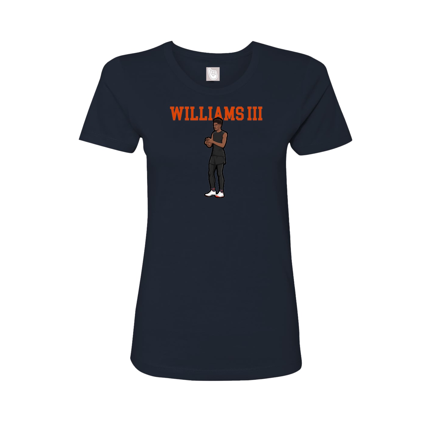 Fitted Women's Tee — Shirsey in Navy