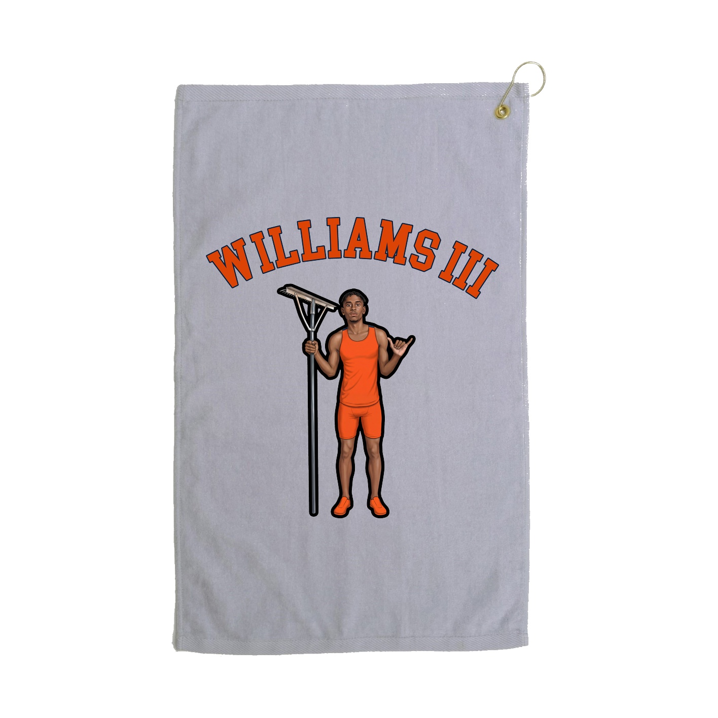 Golf Towel — Shirsey Arch in Grey