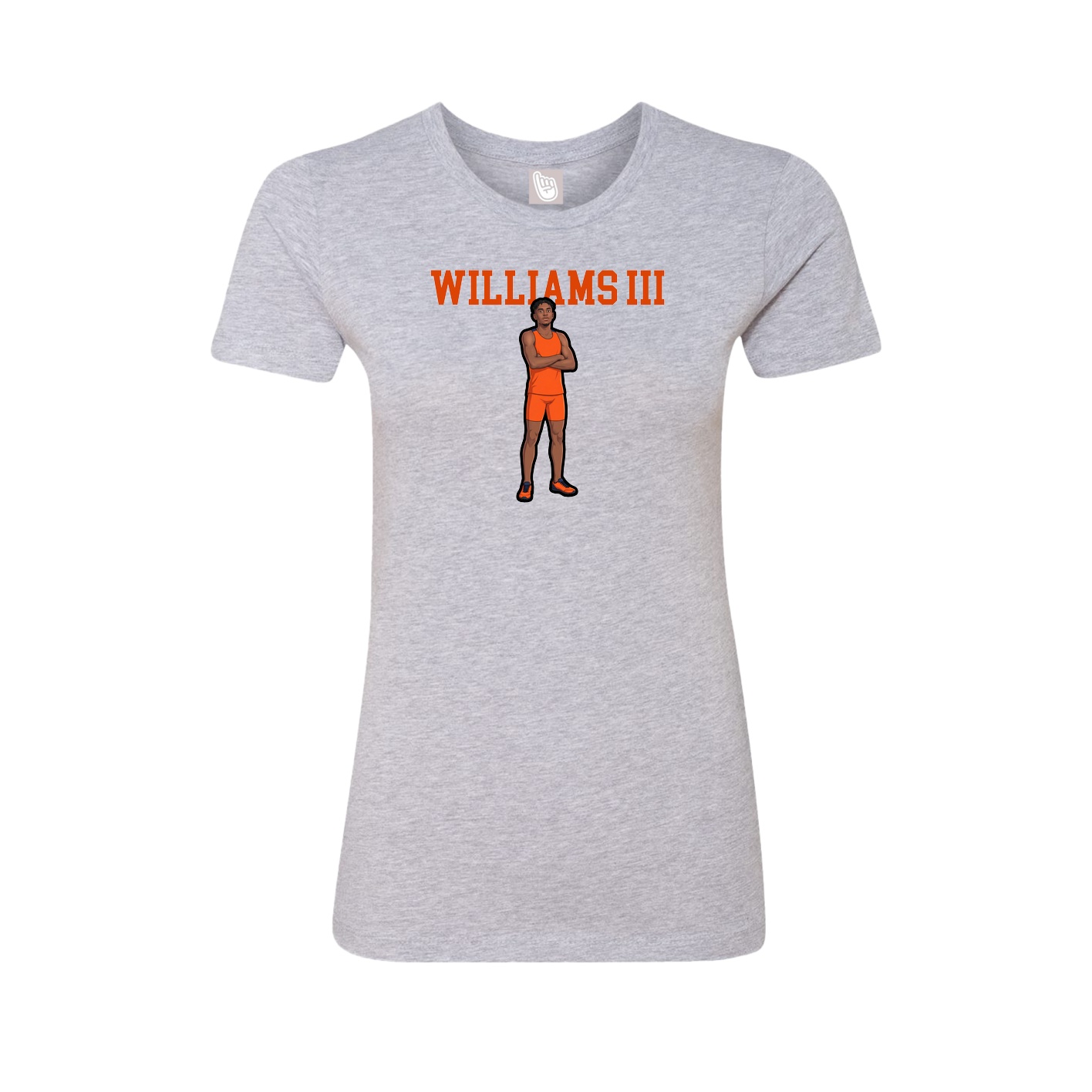 Fitted Women's Tee — Shirsey in Grey