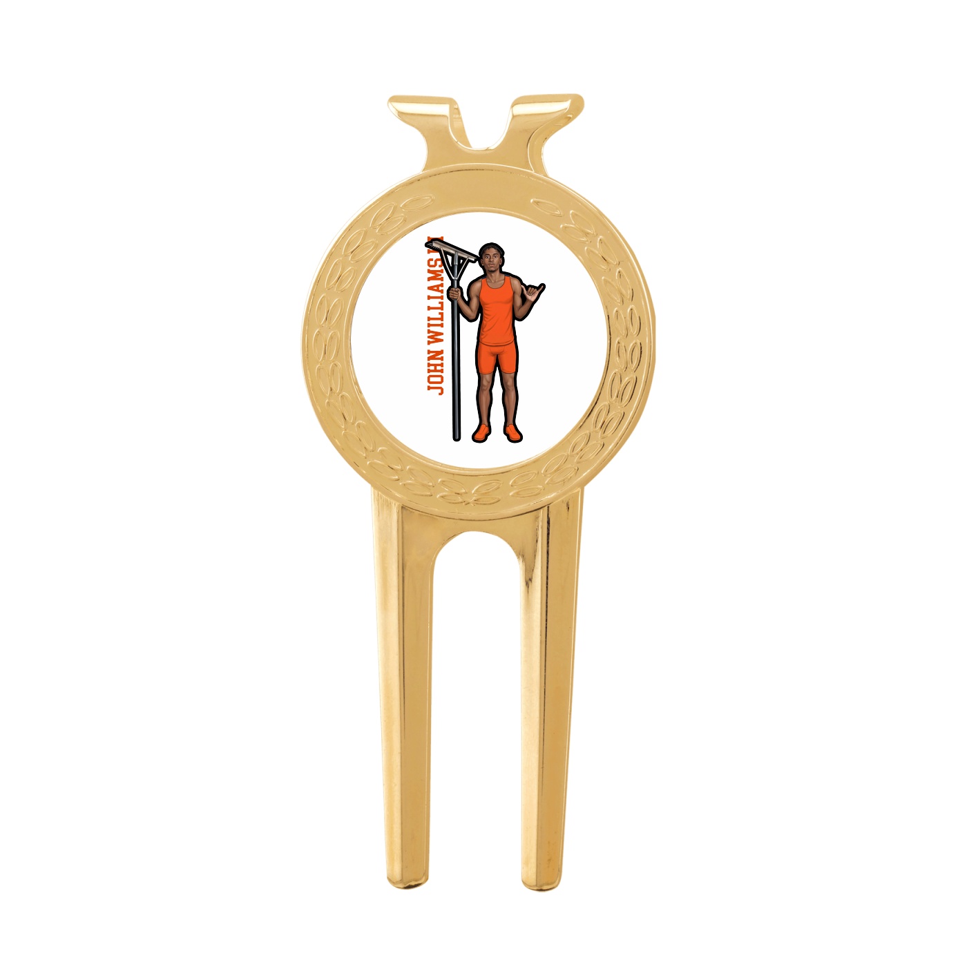 Divot Tool with Ball Marker — Name Vertical in Classic