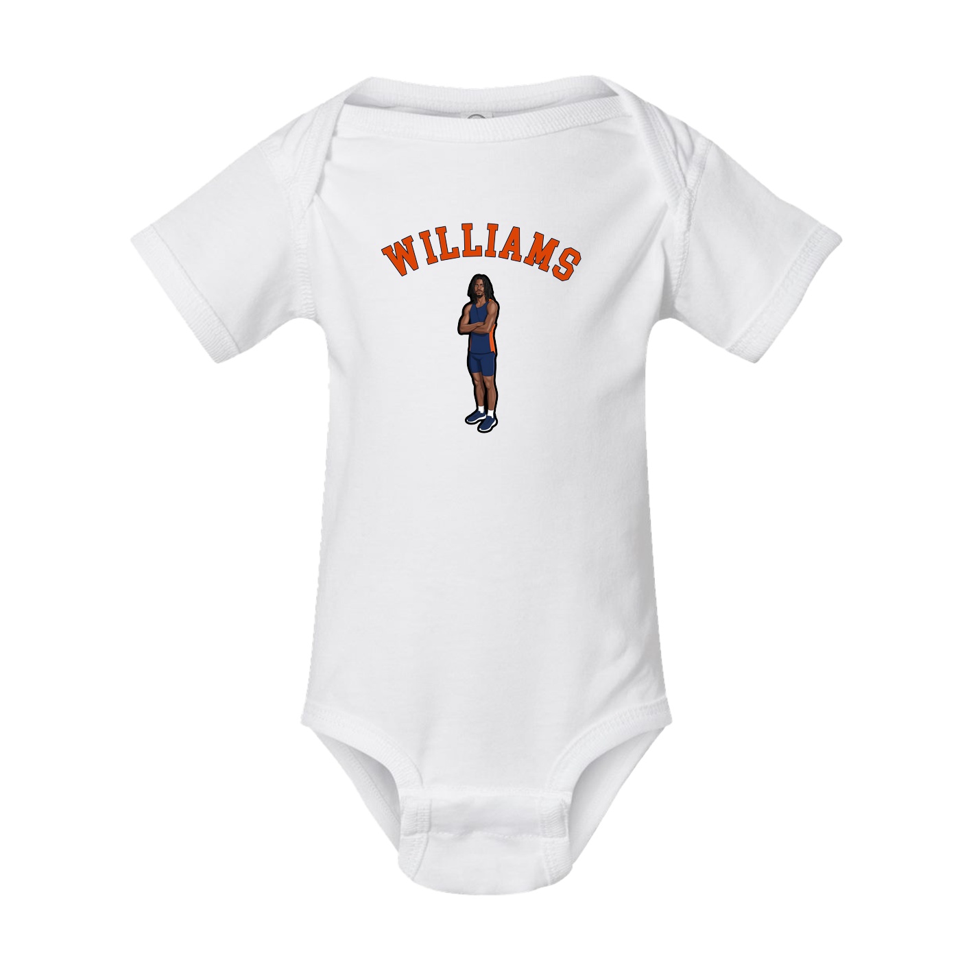 Baby Onesie — Shirsey Arch in White