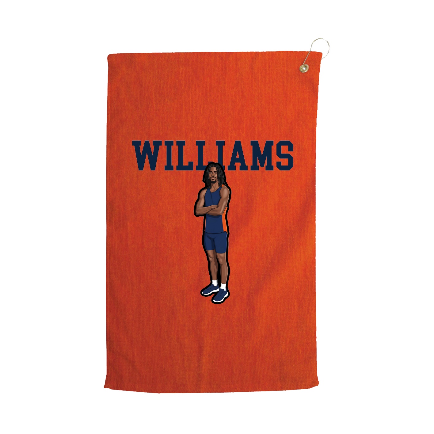 Golf Towel — Shirsey in Orange