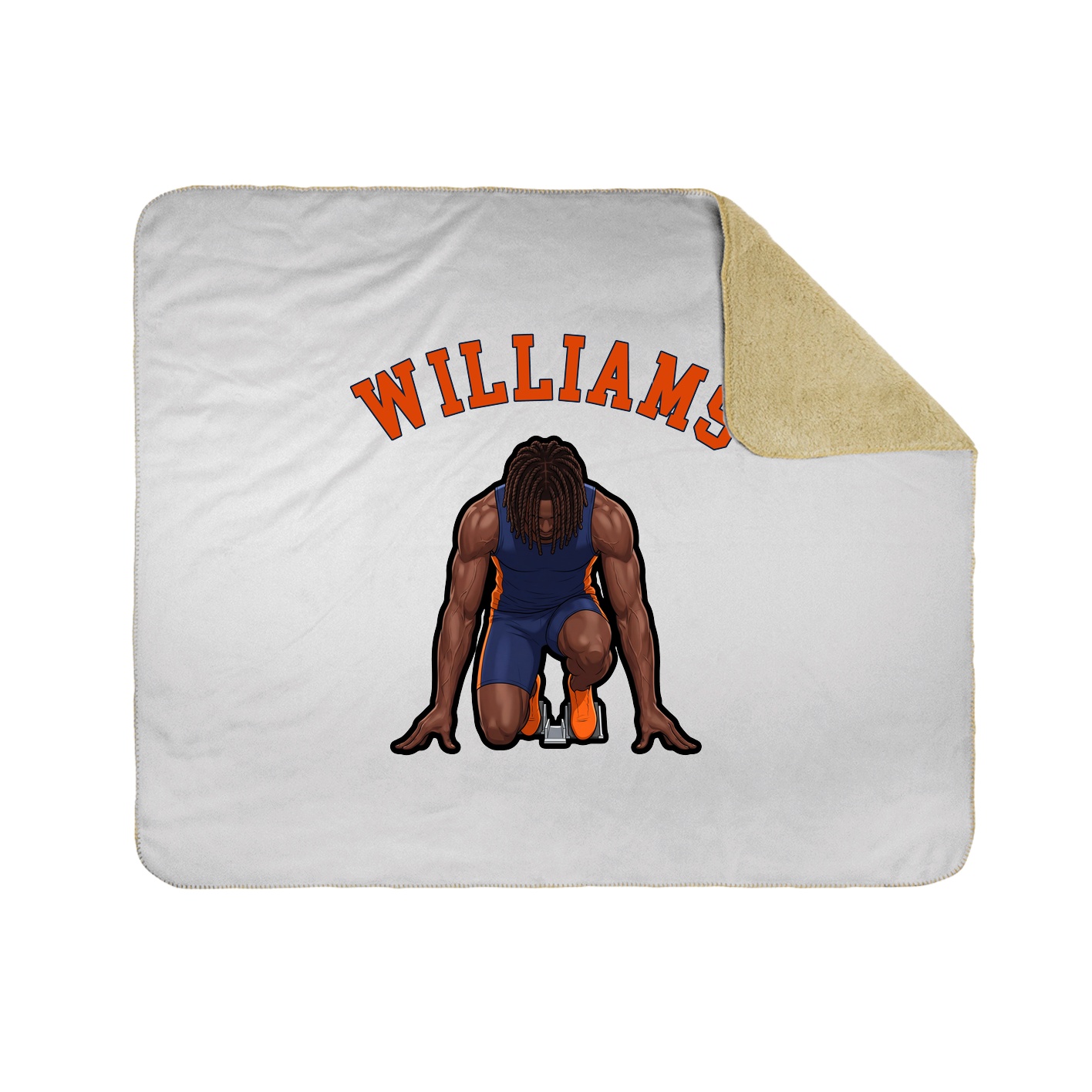 Throw Blanket — Shirsey Arch in White