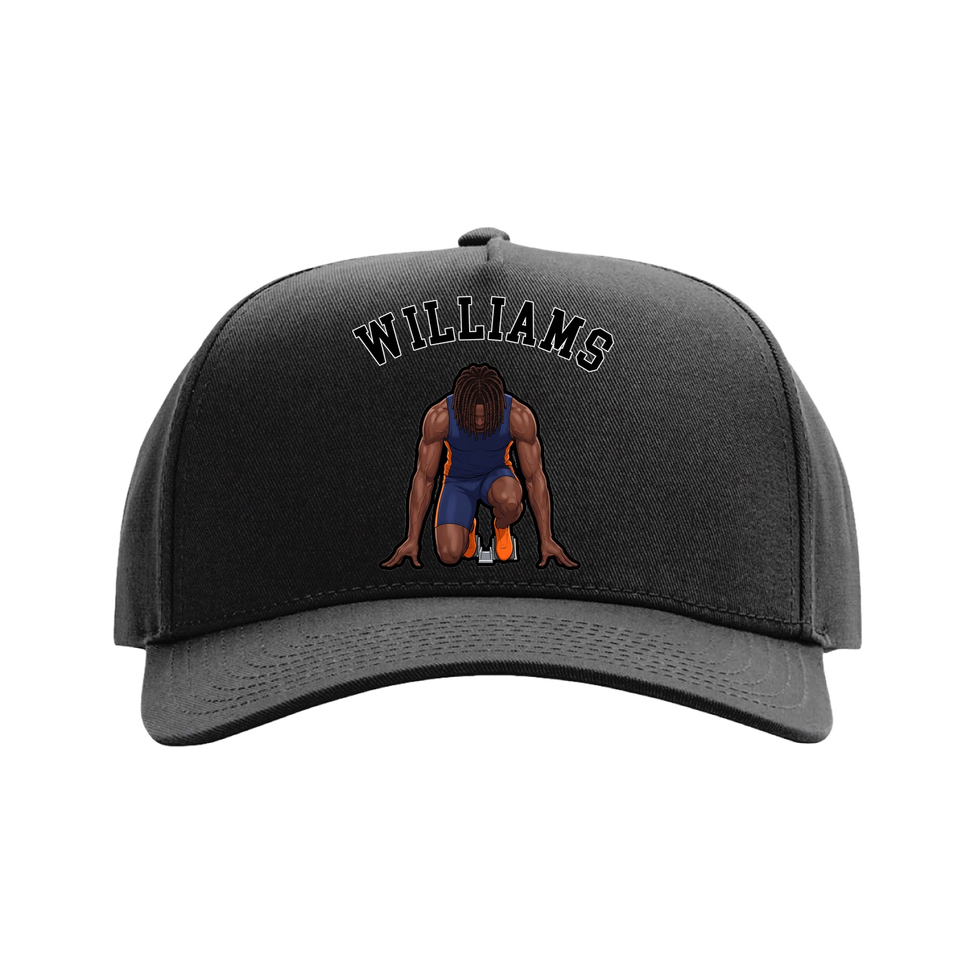 Full Fabric Five-Panel Champ Cap