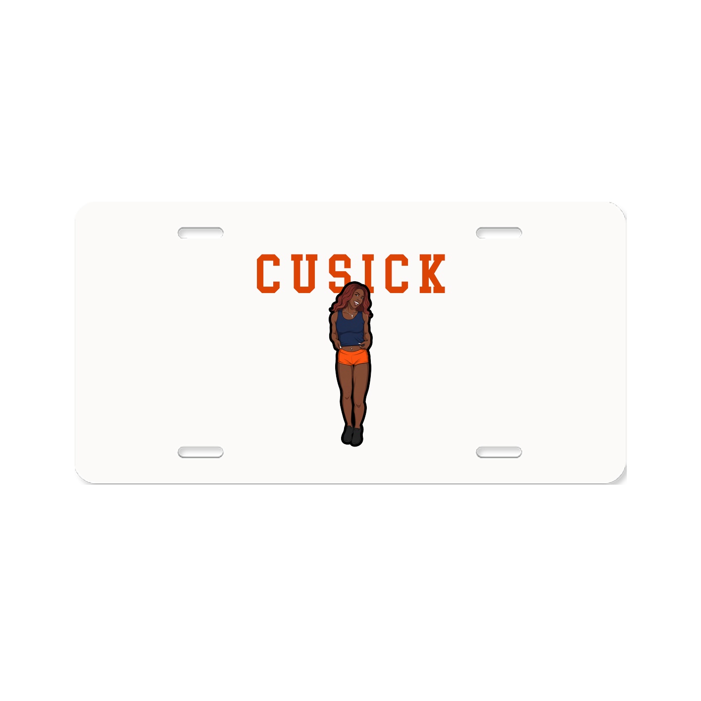 License Plate — Shirsey in Classic