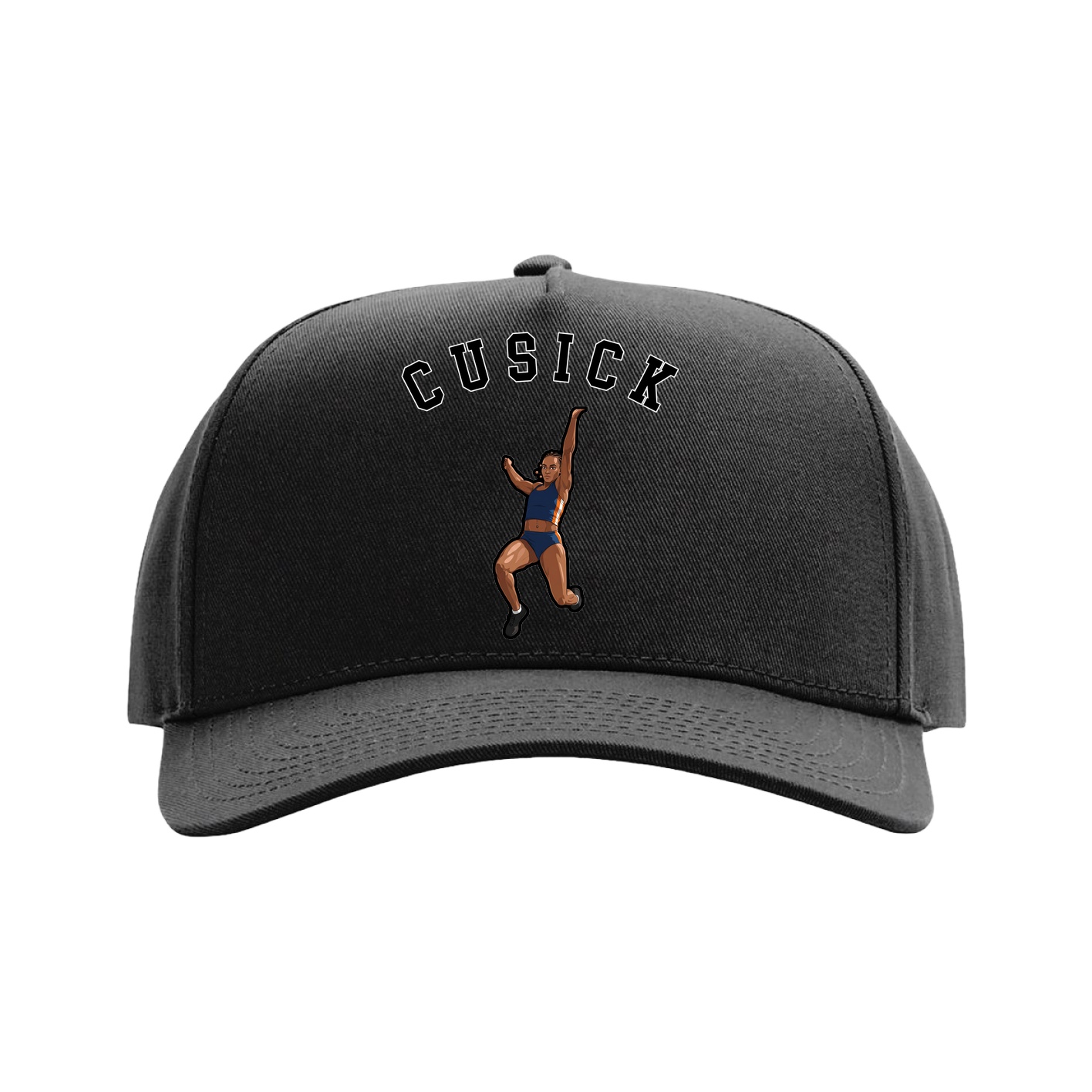 Full Fabric Five-Panel Champ Cap