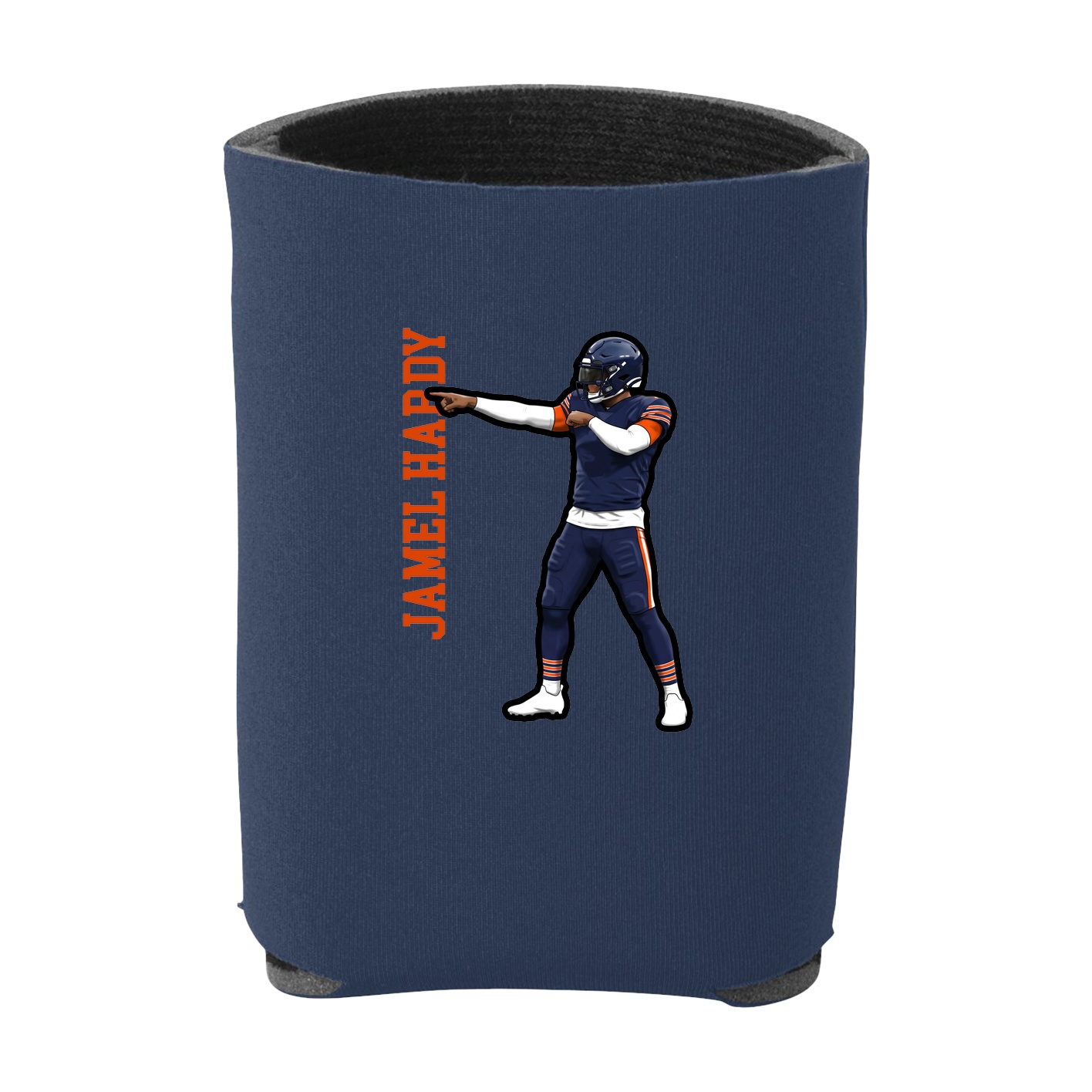 Can Holder — Name Vertical in Navy