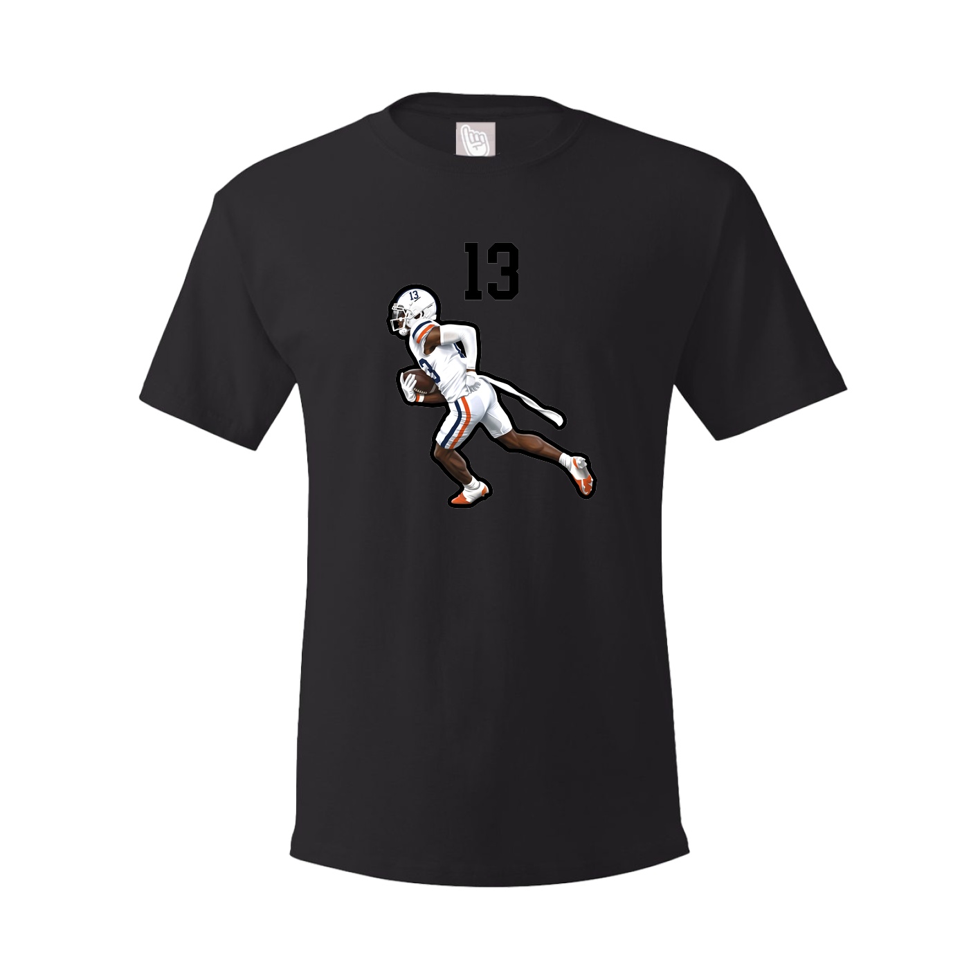 Tee — Number Top in Black