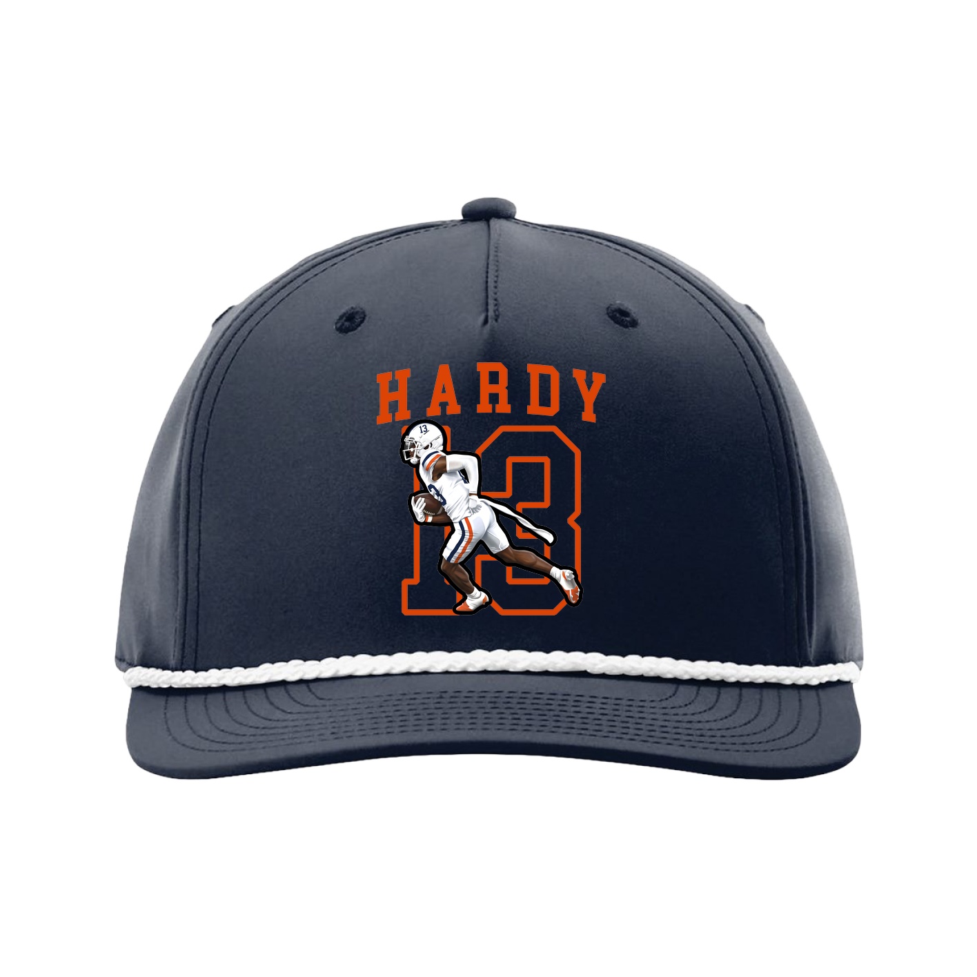 Five-Panel Classic Rope Cap — Shirsey in Navy