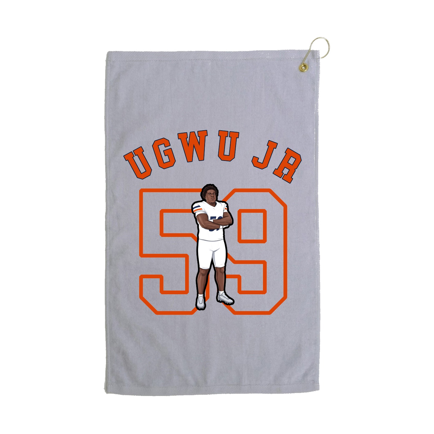 Golf Towel — Shirsey Arch in Grey