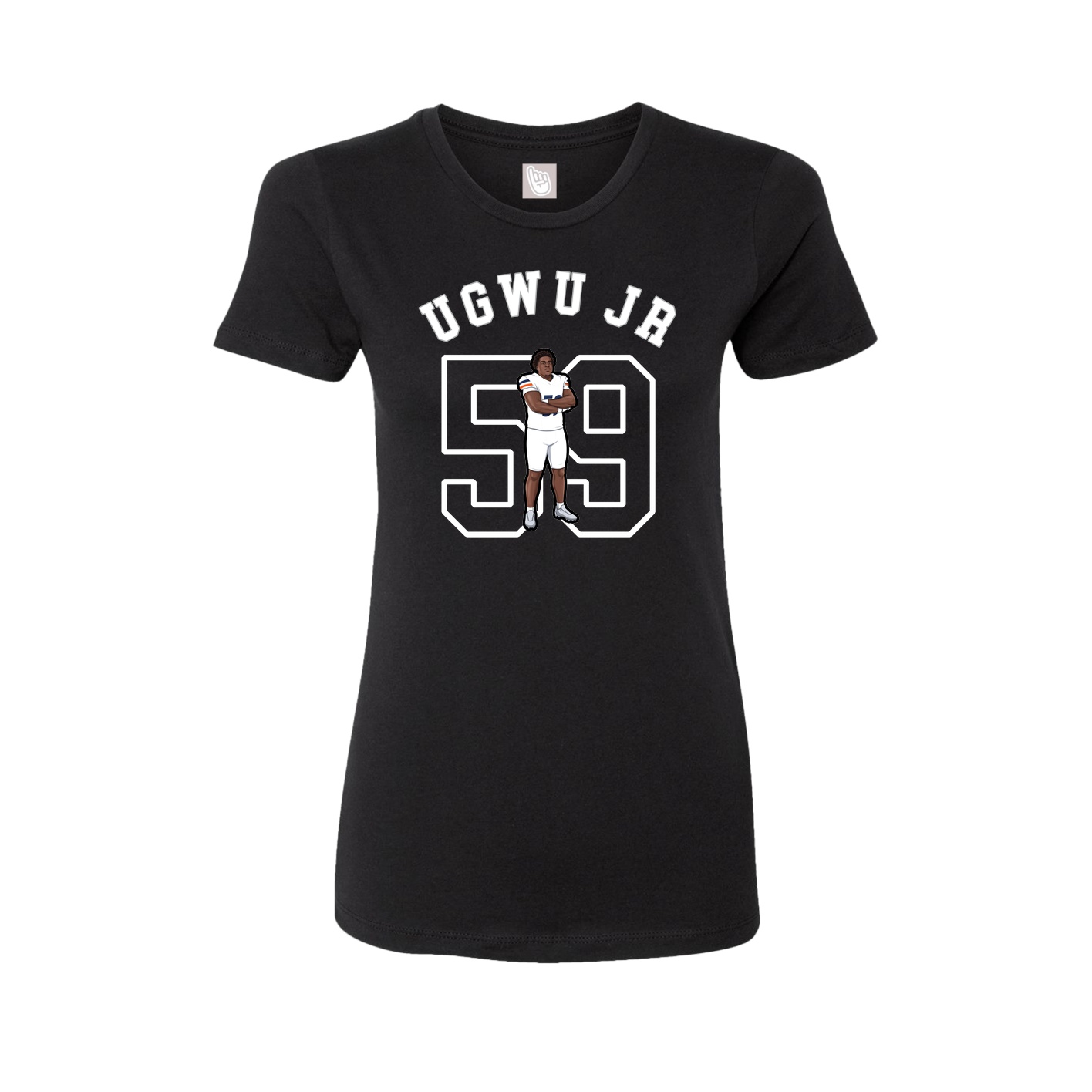 Womens Tee — Shirsey Arch in Black