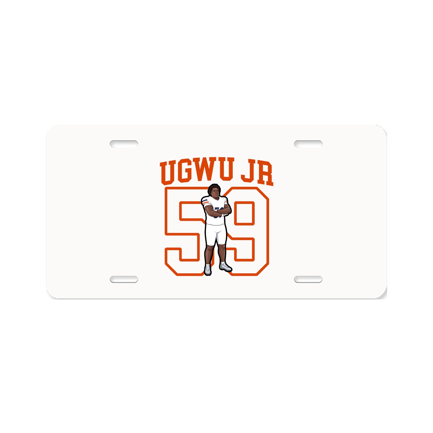 Aluminum License Plate