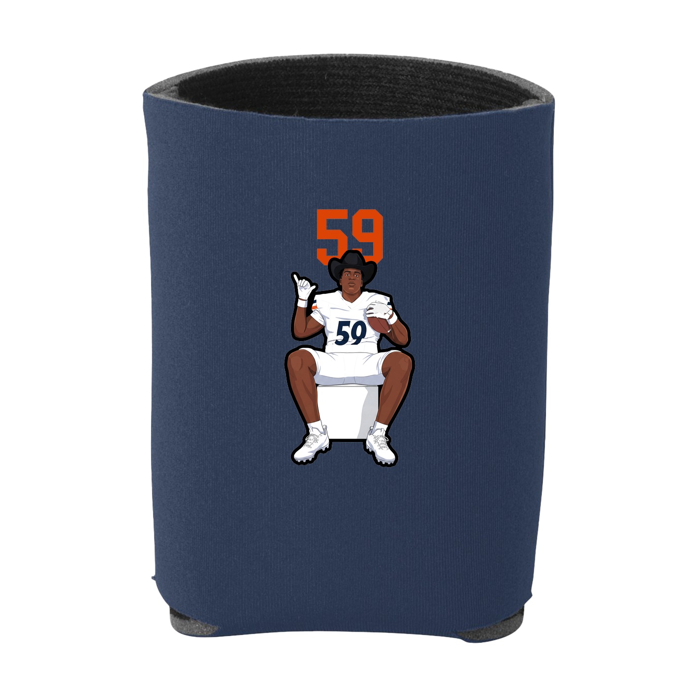 Can Holder — Number Top in Navy
