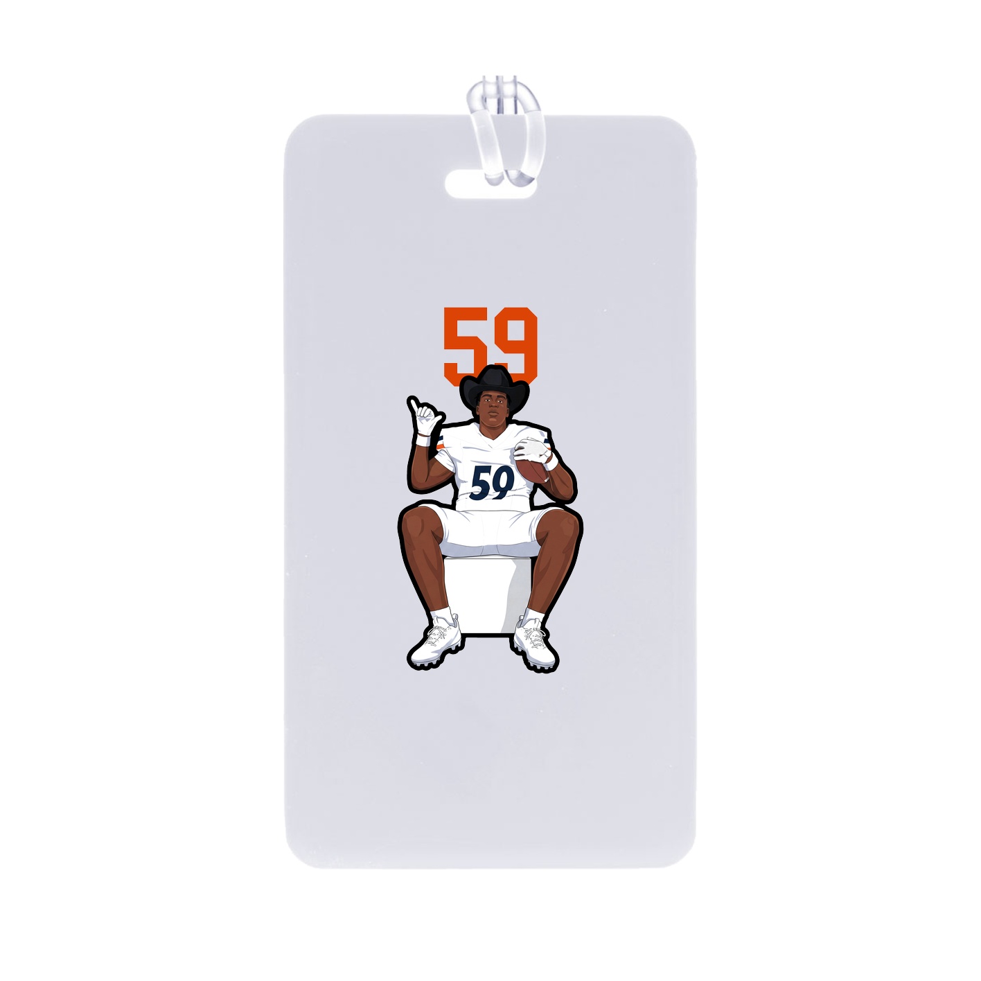 Bag Tag — Number Top in Classic