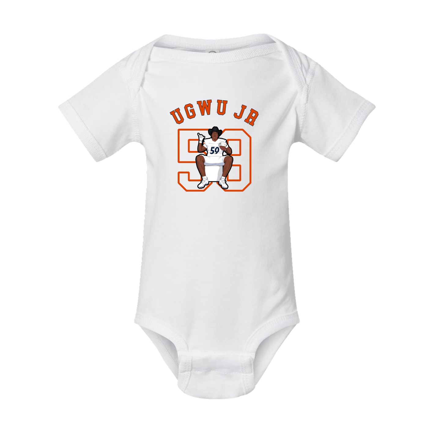 Baby Onesie — Shirsey Arch in White