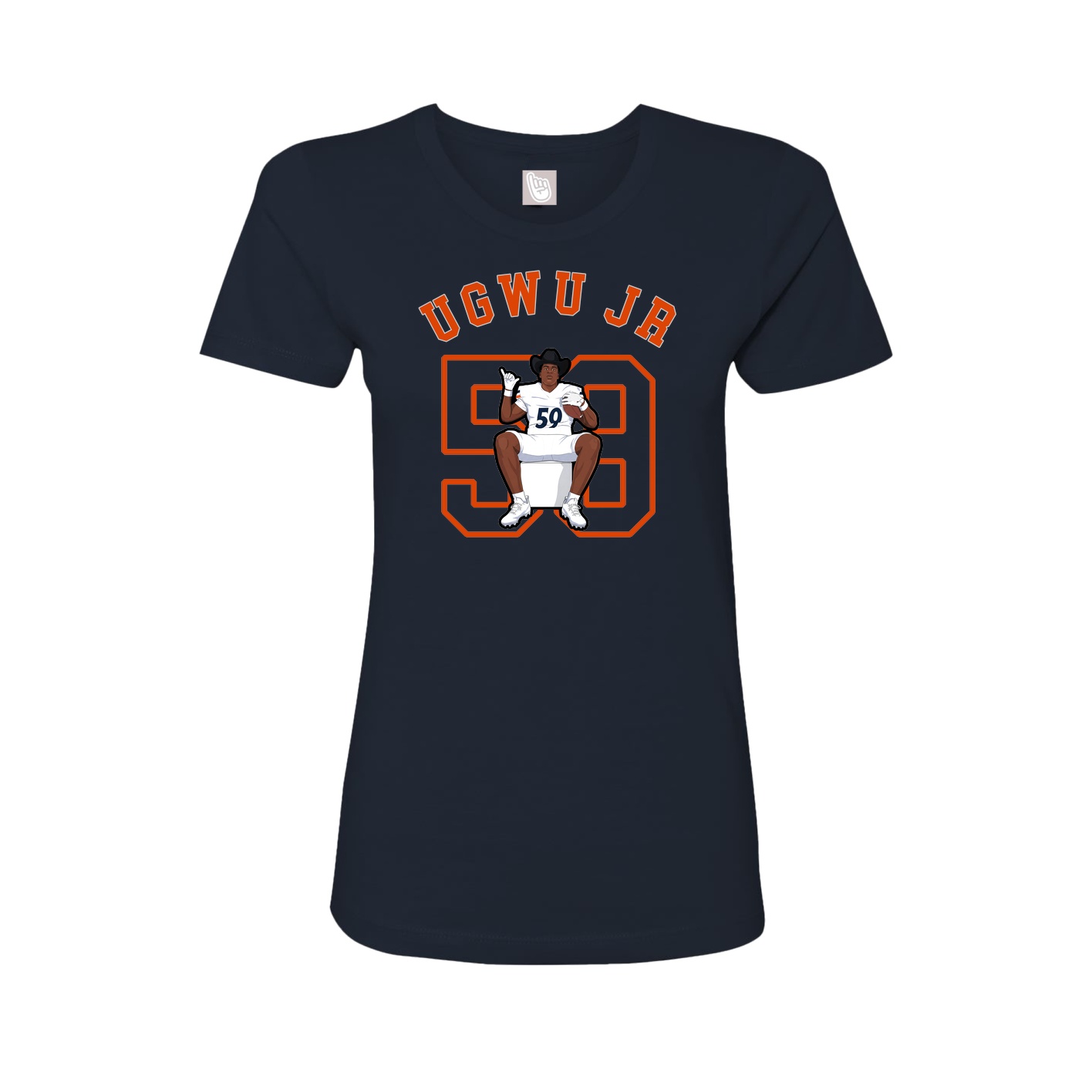 Womens Tee — Shirsey Arch in Navy