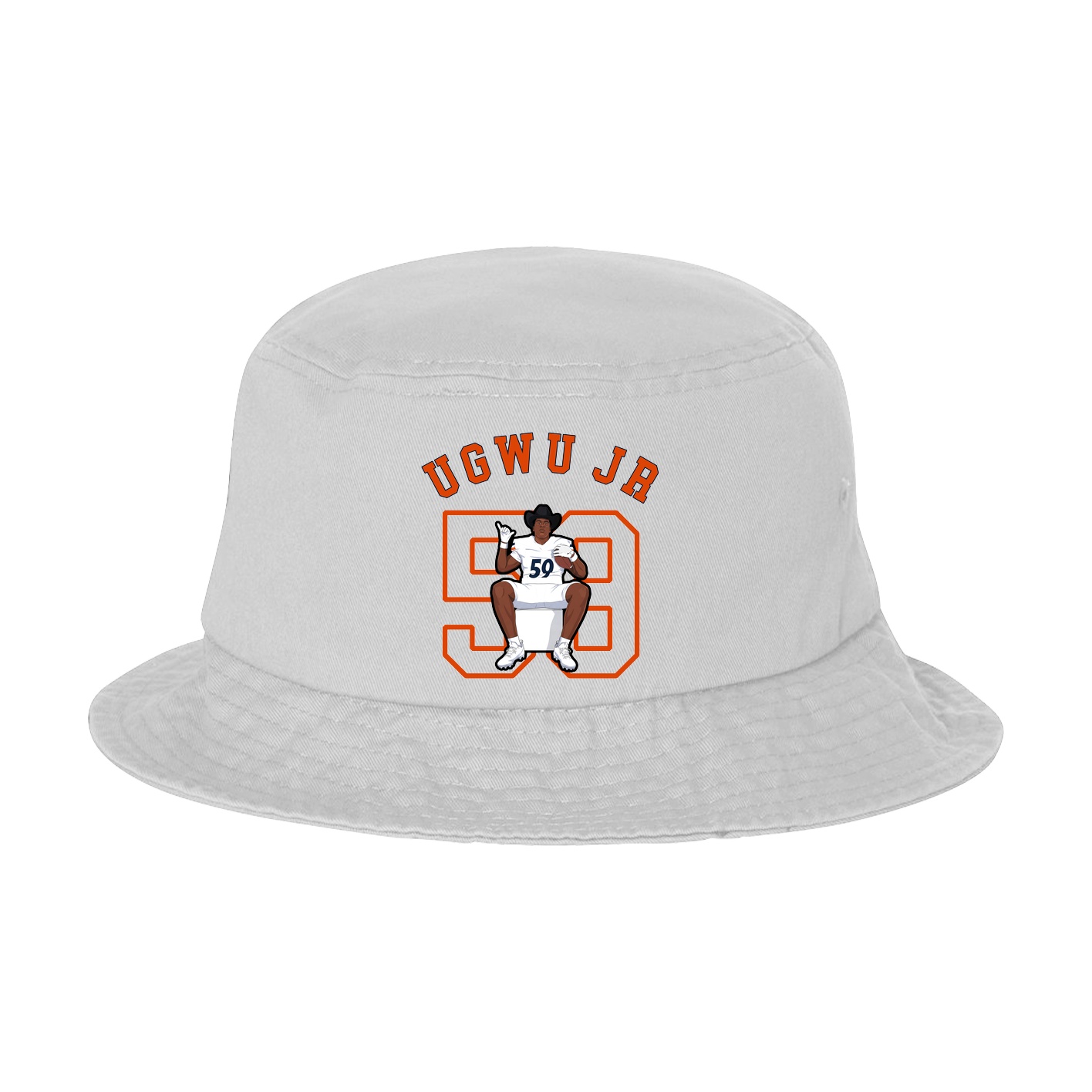 Bucket Cap — Shirsey Arch in White