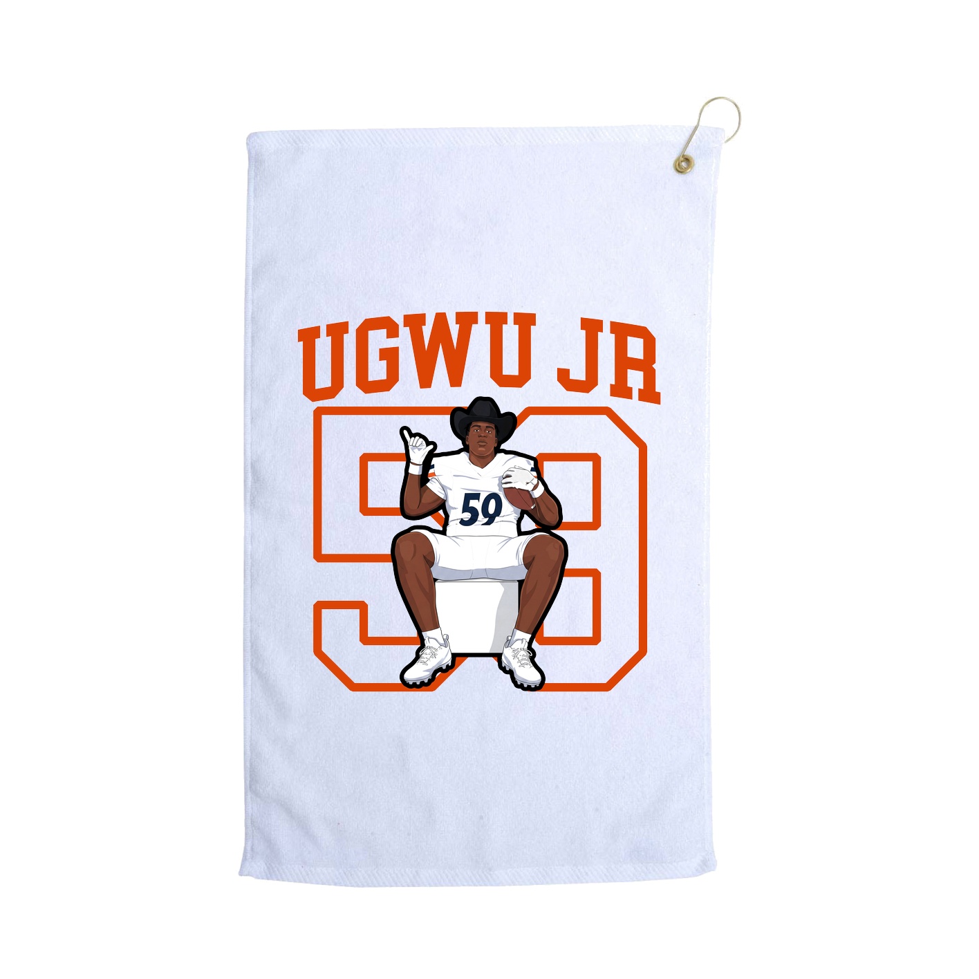 Golf Towel — Shirsey in White