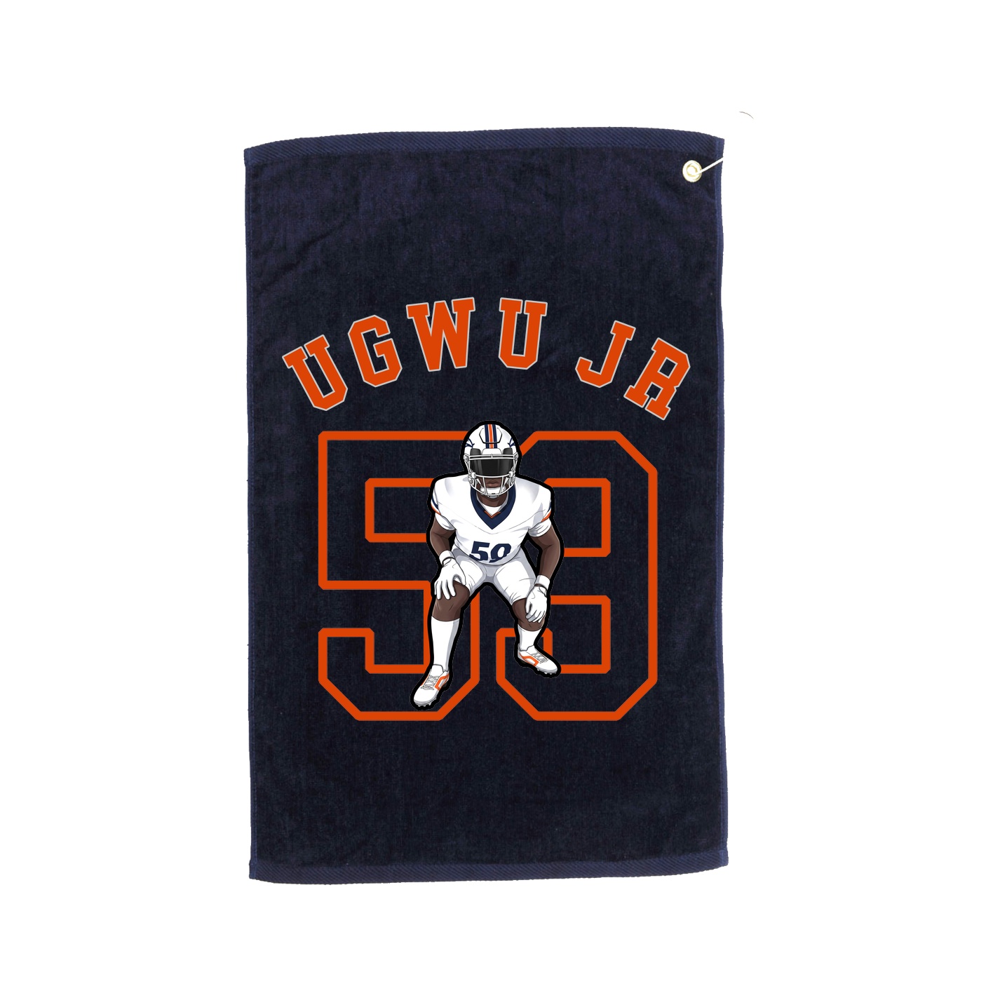 Golf Towel — Shirsey Arch in Navy