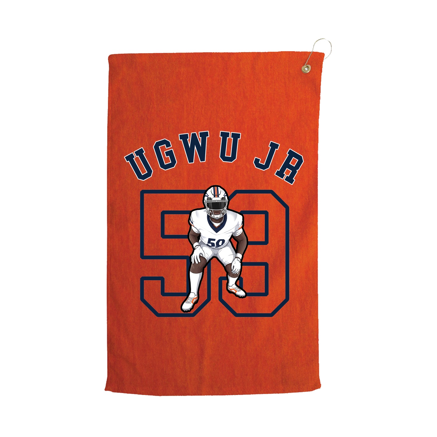 Golf Towel — Shirsey Arch in Orange