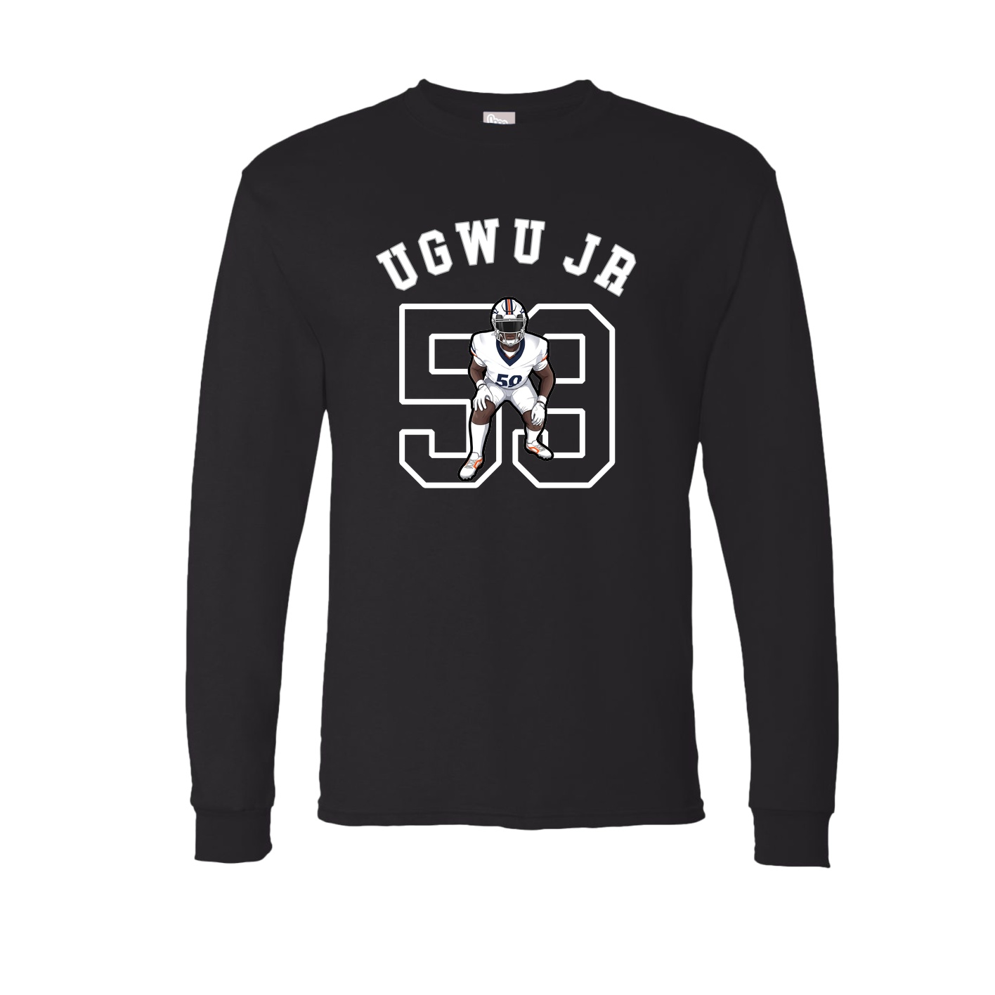 Long Sleeve Tee — Shirsey Arch in Black