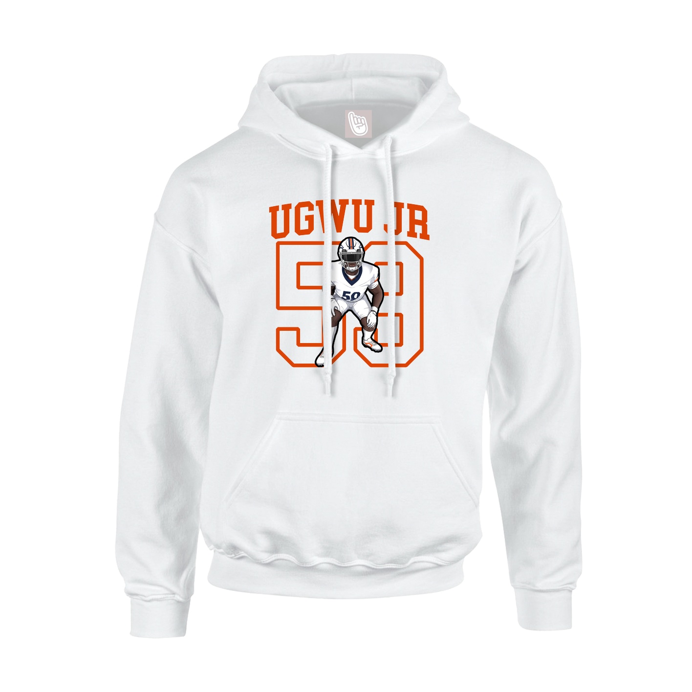 Youth Hoodie — Shirsey in White
