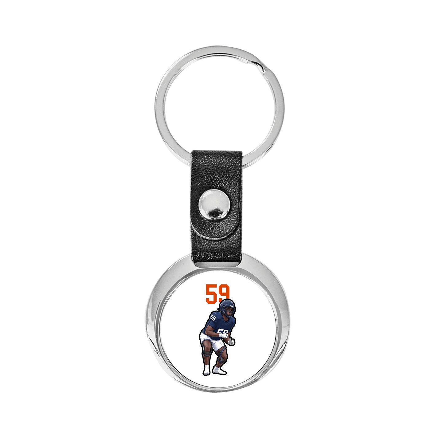 Key Chain — Number Top in Classic