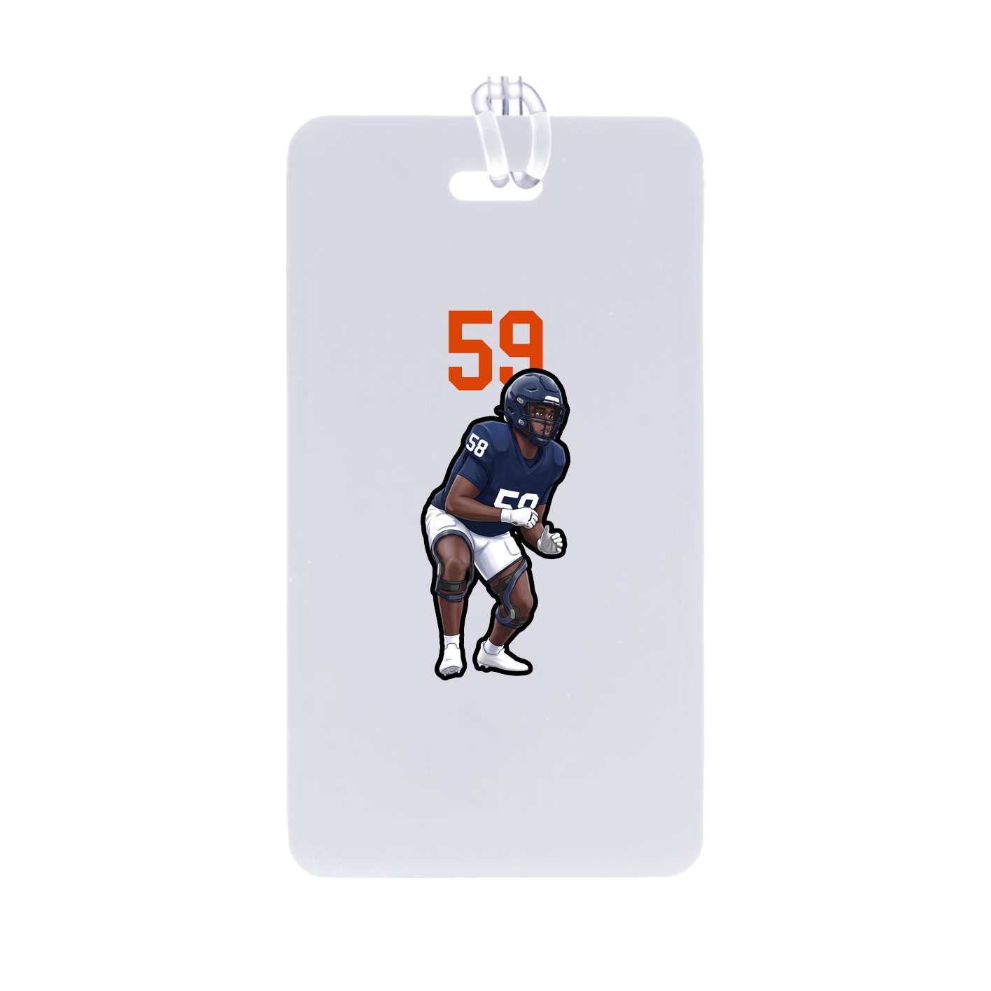 Bag Tag — Number Top in Classic