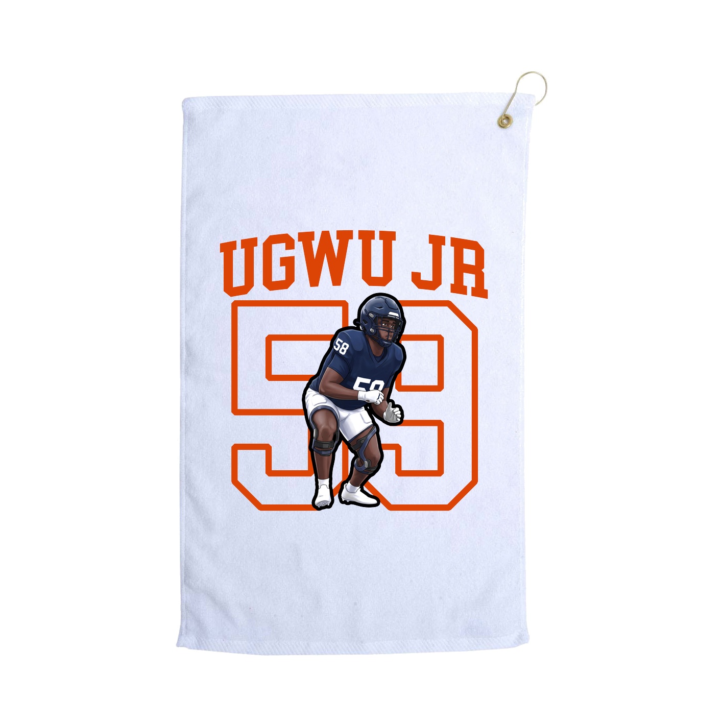 Golf Towel — Shirsey in White
