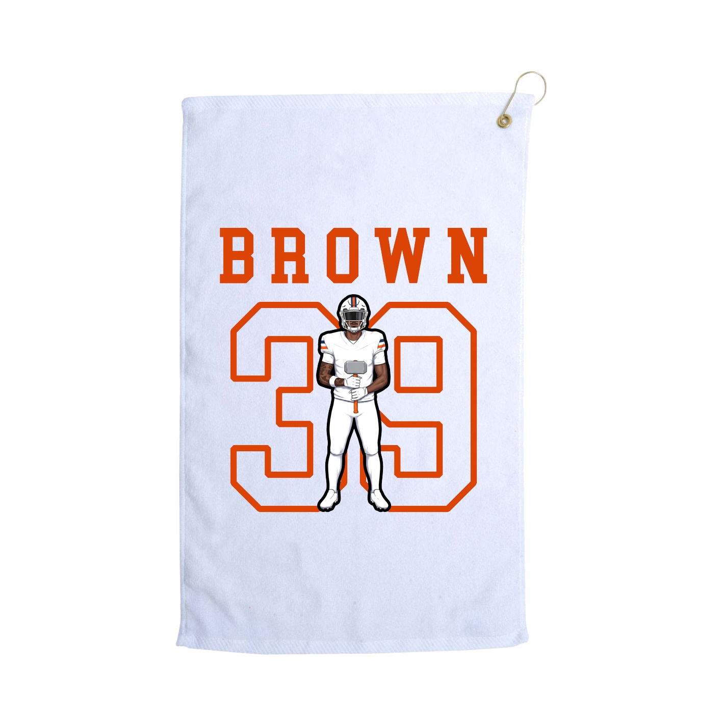 Golf Towel — Shirsey in White