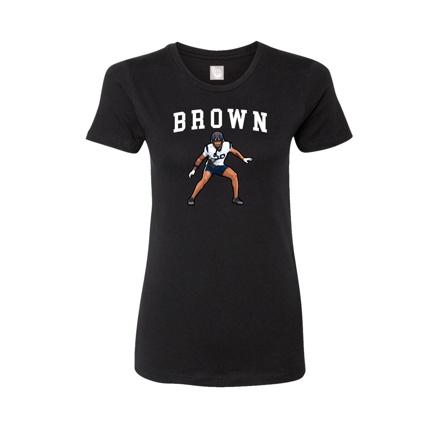 Fitted Women's Tee — Shirsey in Black
