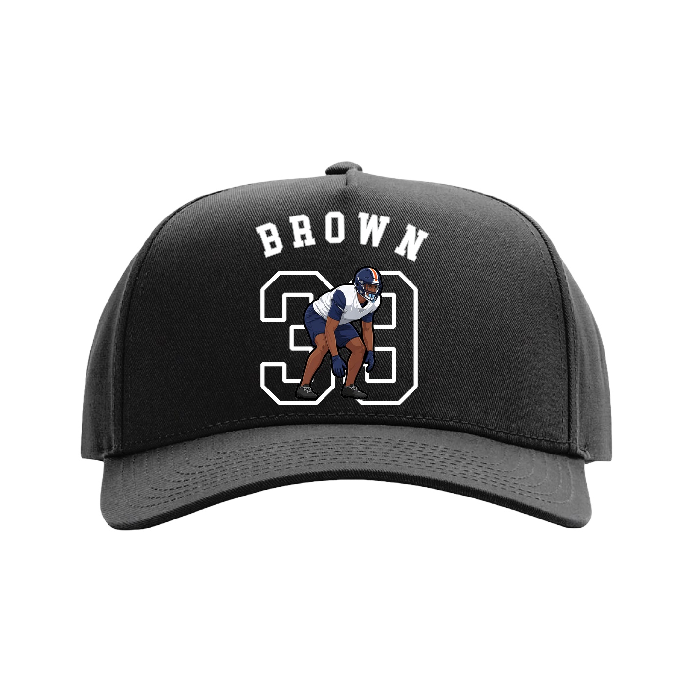 Full Fabric Five-Panel Champ Cap