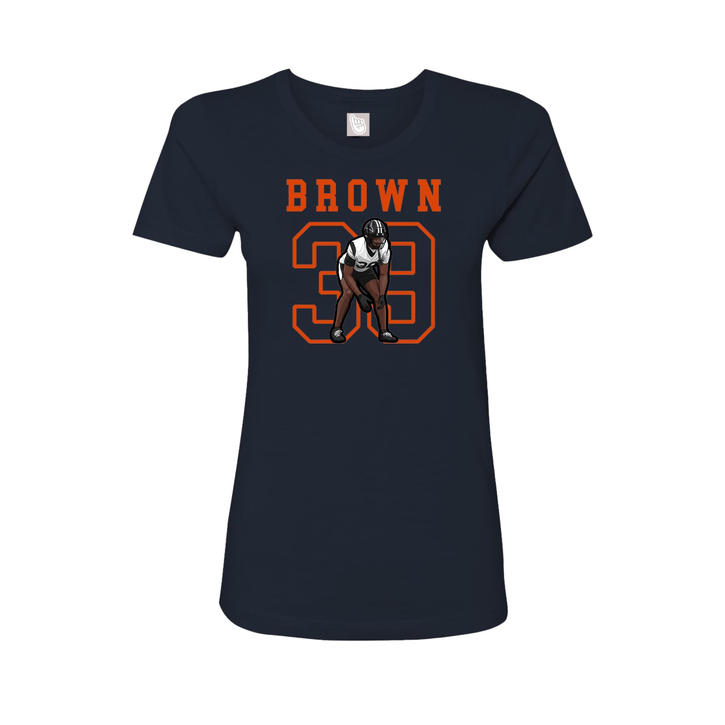 Fitted Women's Tee — Shirsey in Navy