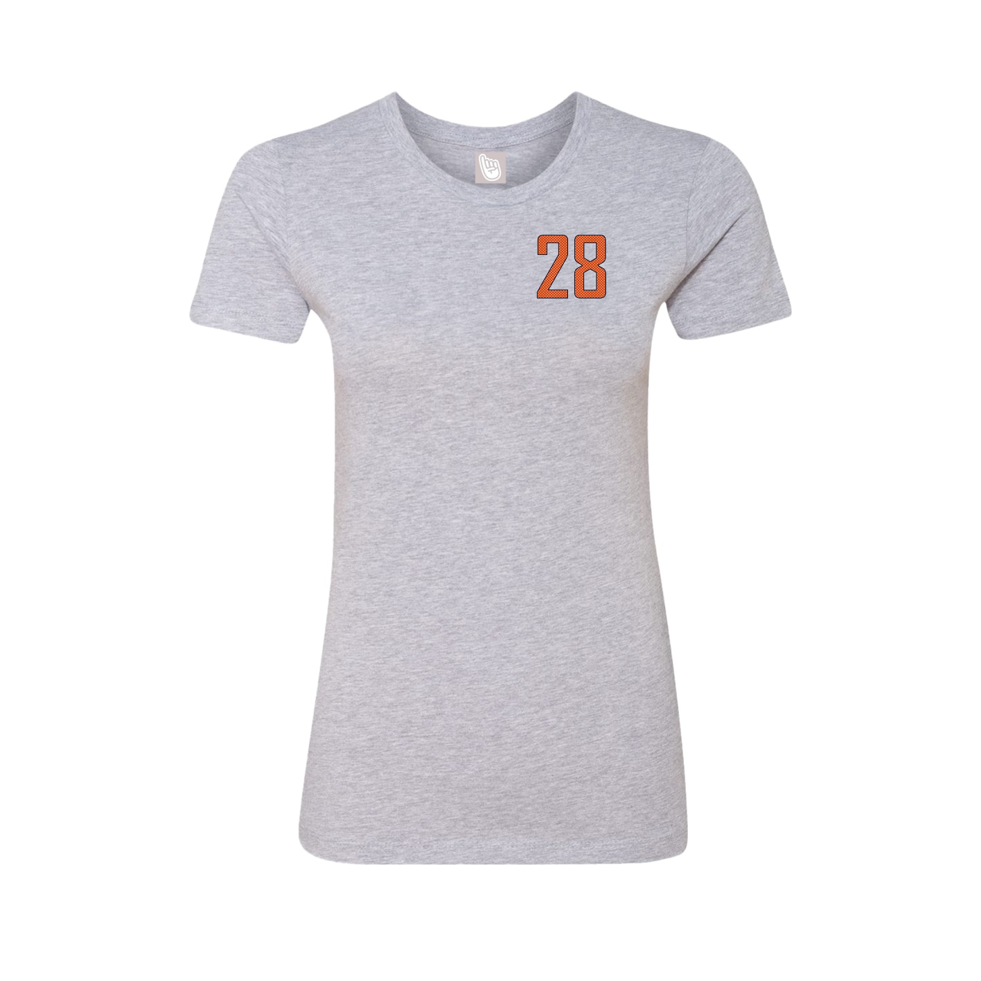 Womens Tee — Front Shirsy in Grey