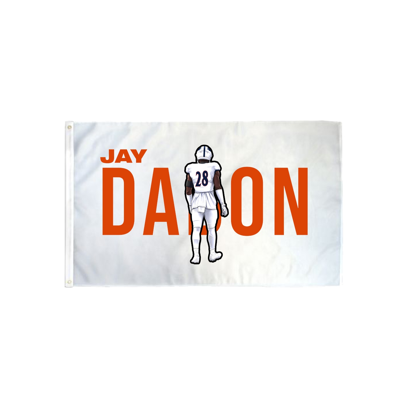 3x5 Flag — Player Name in Classic