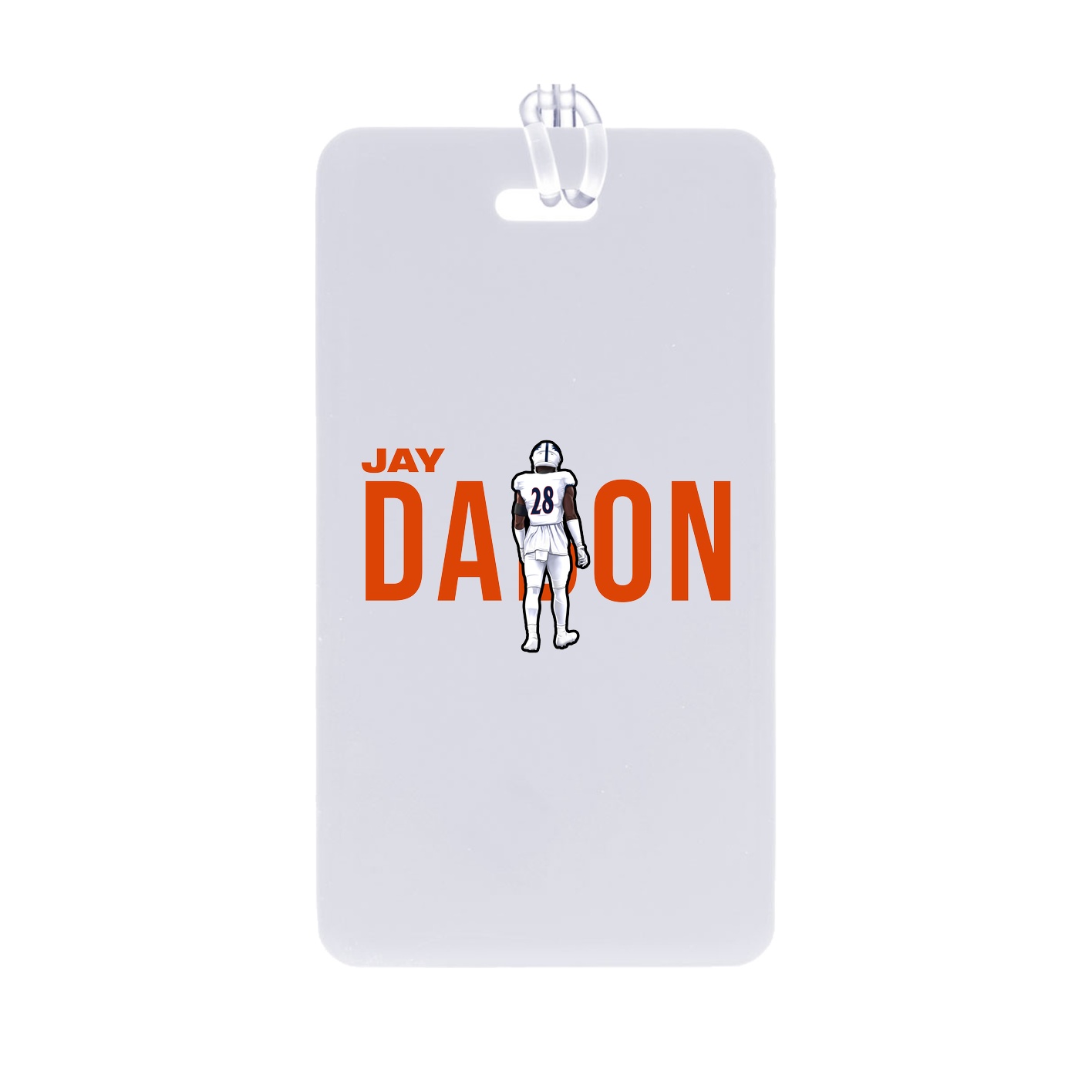 Bag Tag — Player Name in Classic