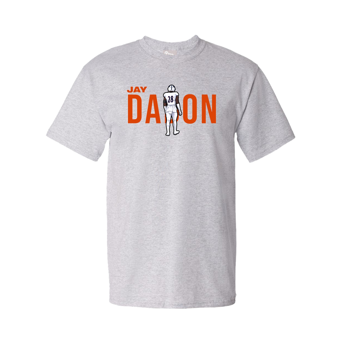 Youth Tee — Player Name in Grey