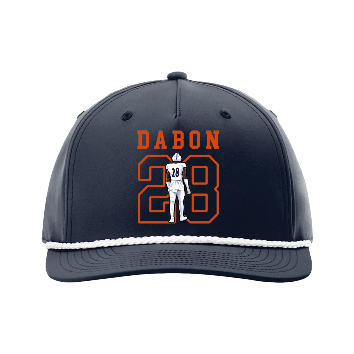 Five-Panel Classic Rope Cap — Shirsey in Navy