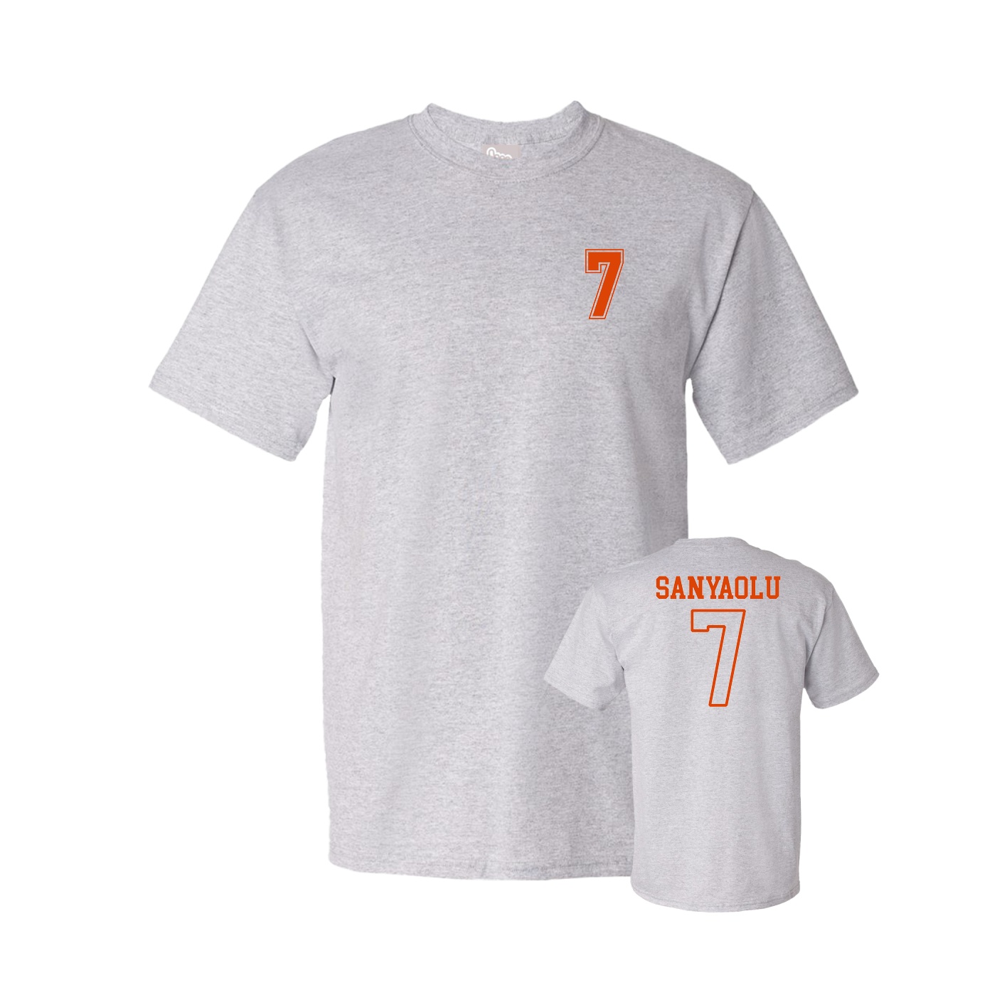 Tee — Chest Back in Grey