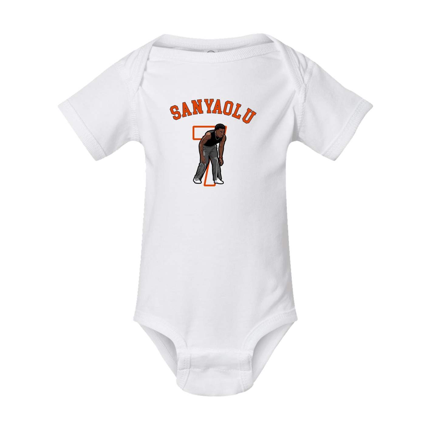 Baby Onesie — Shirsey Arch in White