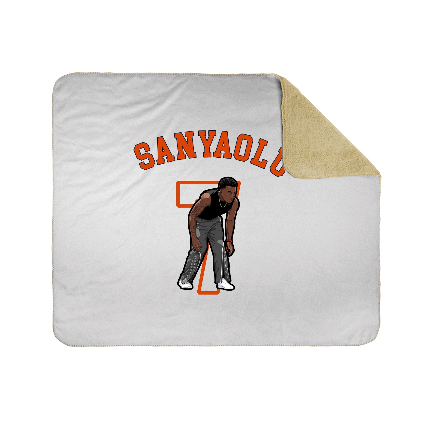 Throw Blanket — Shirsey Arch in White