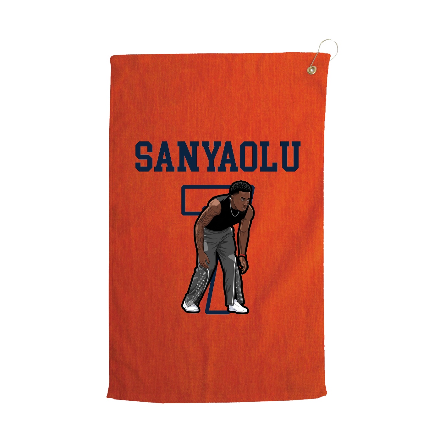 Golf Towel — Shirsey in Orange
