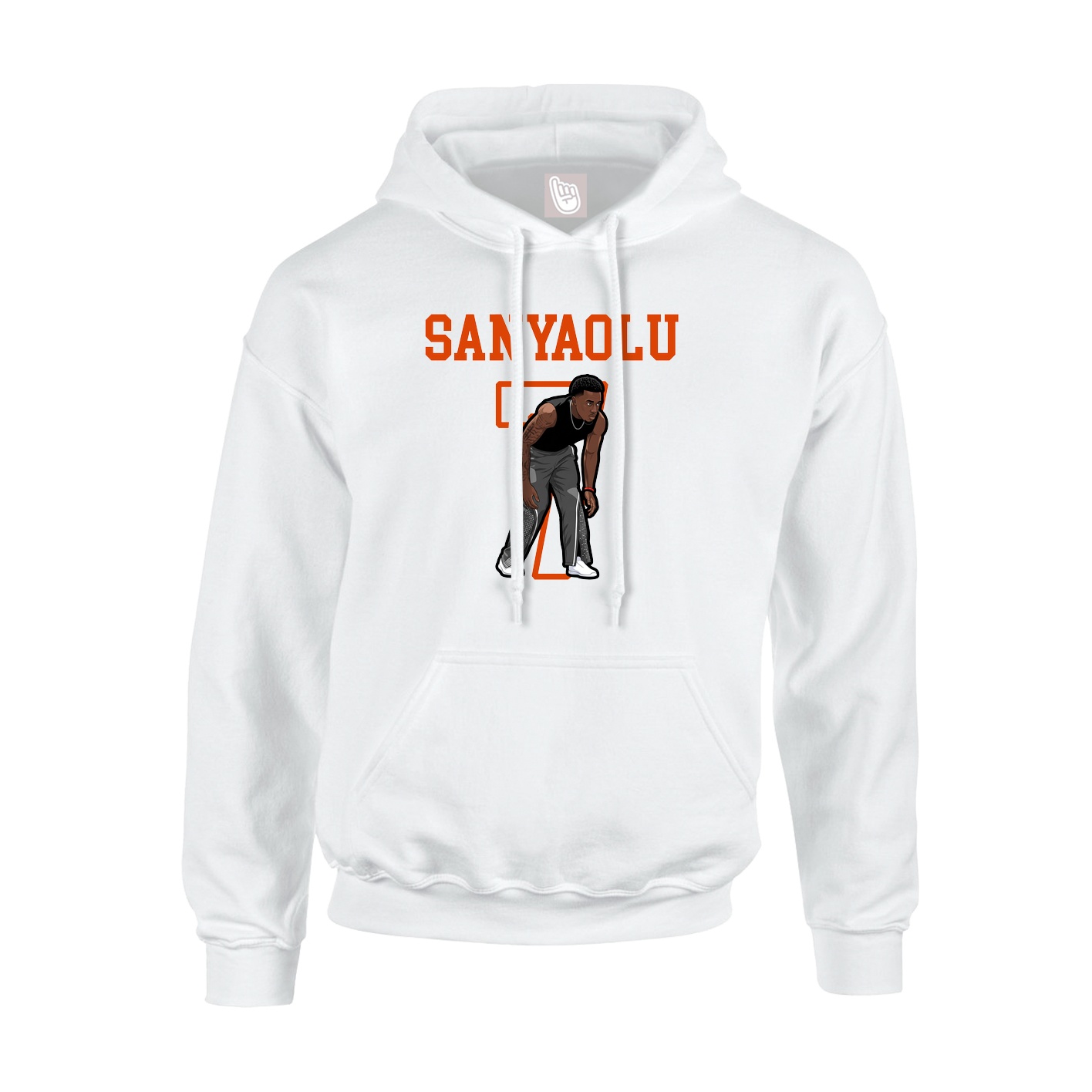Youth Hoodie — Shirsey in White